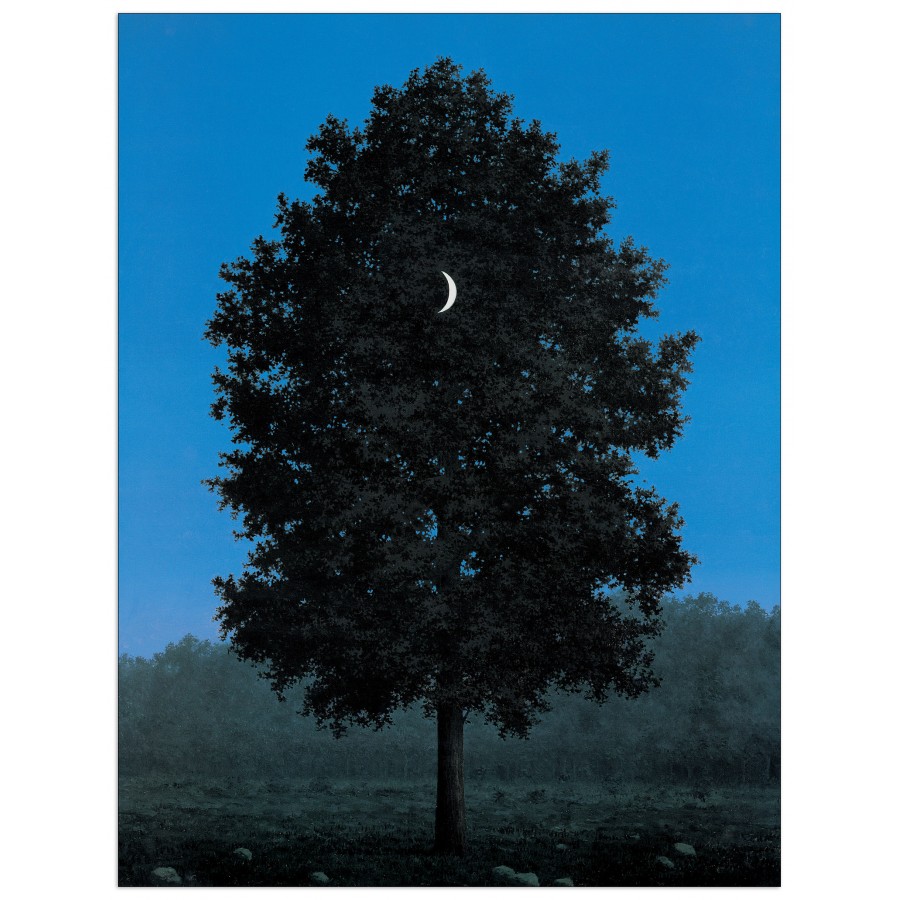 albero luna magritte